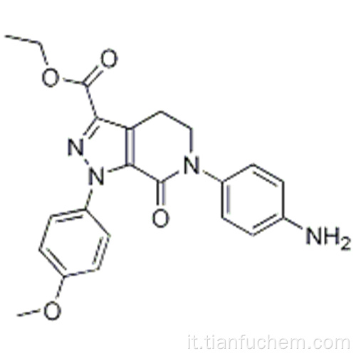etile 6- (4-amminofenil) -1- (4-metossifenil) -7-oxo-4,5,6,7-tetraidro-1H-pirazolo [3,4-c] piridina-3-carbossilato CAS 503615-07 -4
